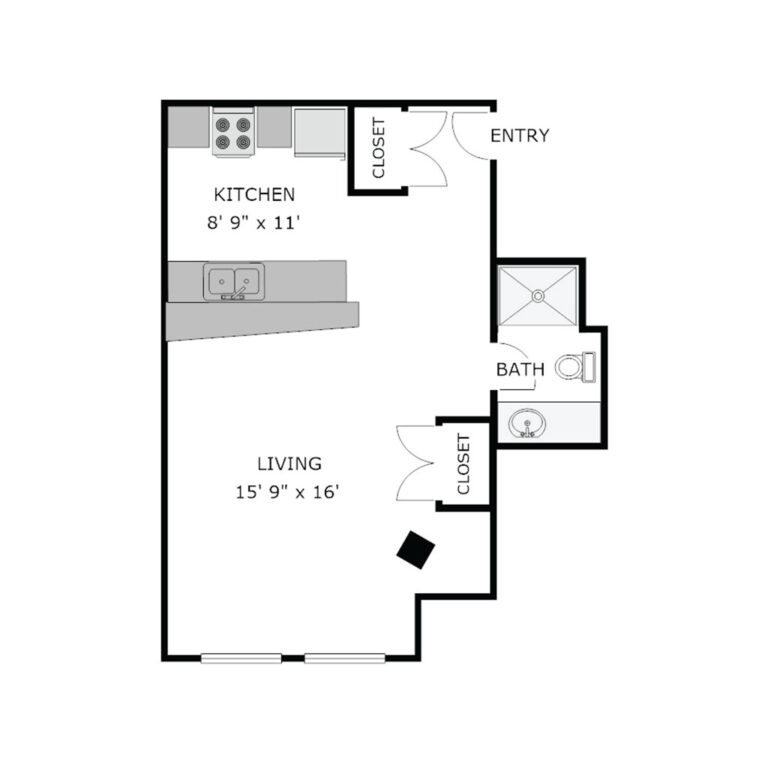 Chicago Street Lofts - Floor Plan 02