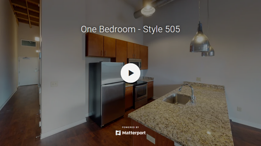 Chicago Street Lofts - One Bedroom - Style 505