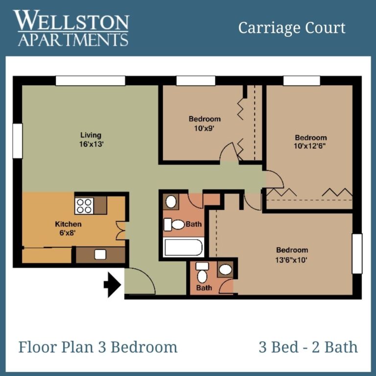 Floor Plan 3 - Carriage Court