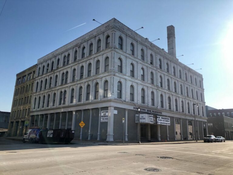 Cream City Building Cloudless Sky