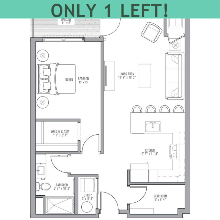 Loomis - Floor Plan Style 1D