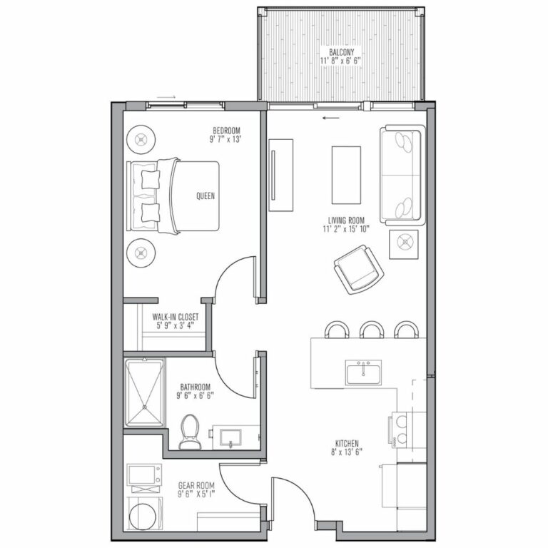 Loomis - Floor Plan Style 1A