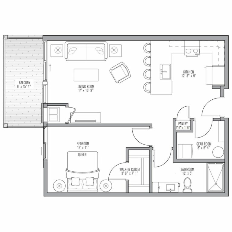 Loomis - Floor Plan Style 1B