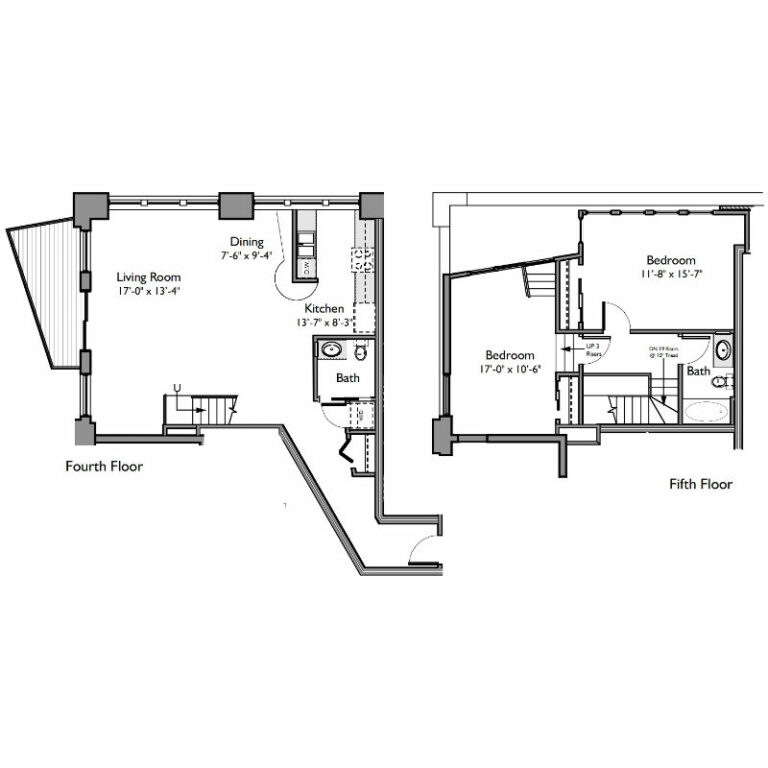 Riverview Lofts - Floor Plan 402