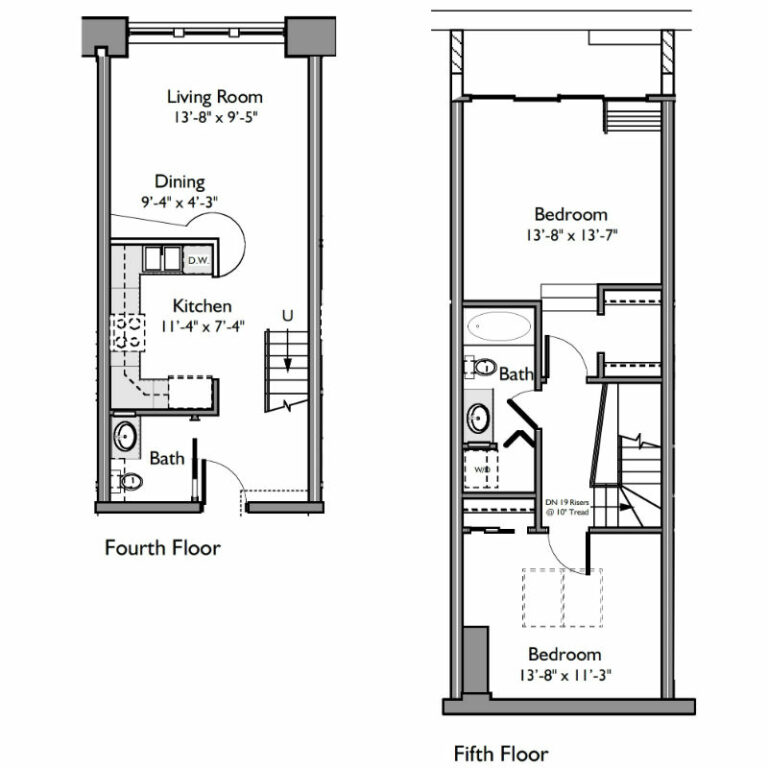 Riverview Lofts - Floor Plan 404
