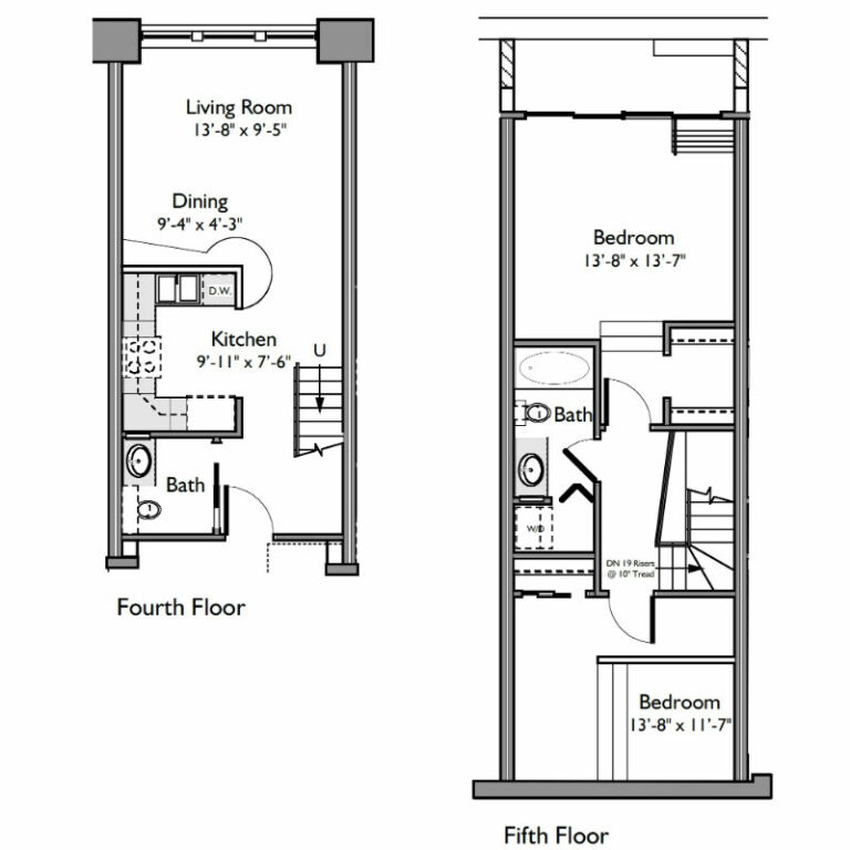 Riverview Lofts - Floor Plan 405