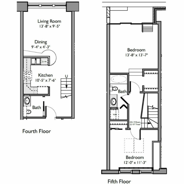 Riverview Lofts - Floor Plan 407