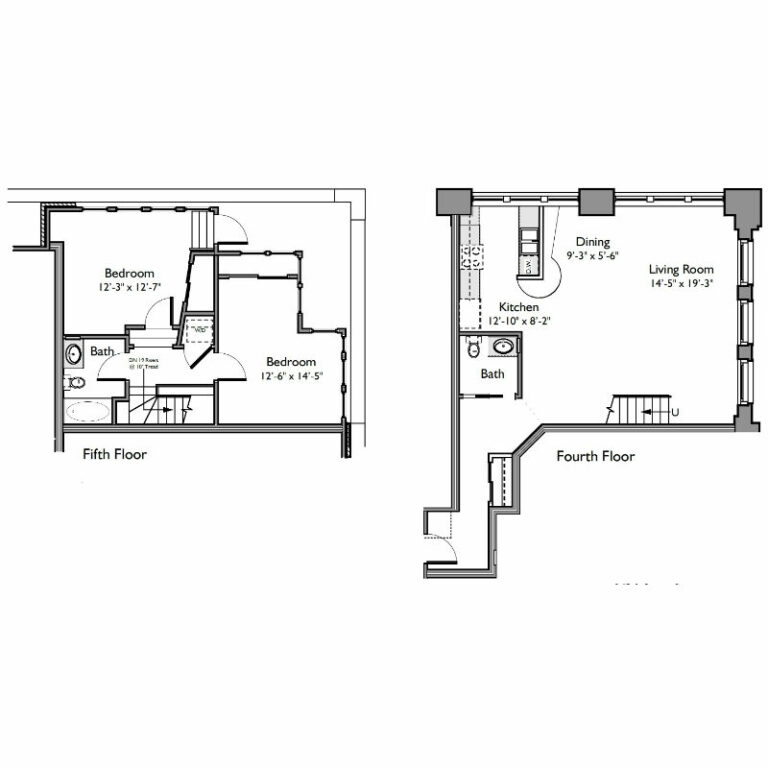 Riverview Lofts - Floor Plan 408