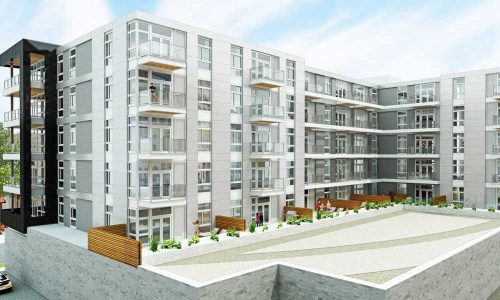 Contour Apartments Courtyard