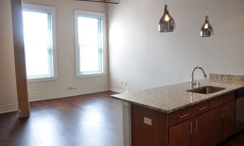Empty Street Lofts Dining Room