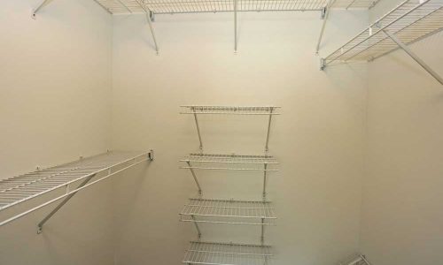 Empty Walk In Closet Riverwalk