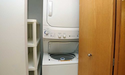 Riverwalk Washer and Dryer in Closet